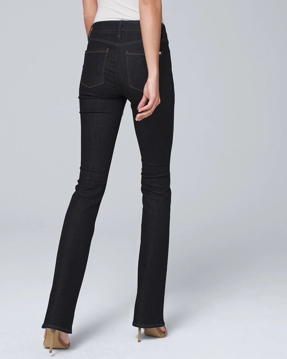 Petite high rise flare jeans online